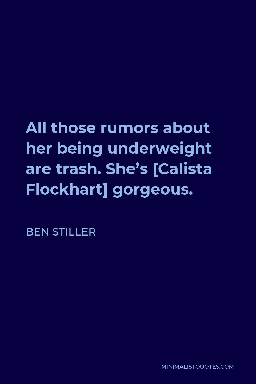 Ben Stiller quote: The failure of The Cable Guy impacted my career. I