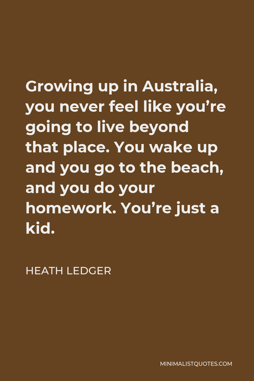 growing up in australia essay