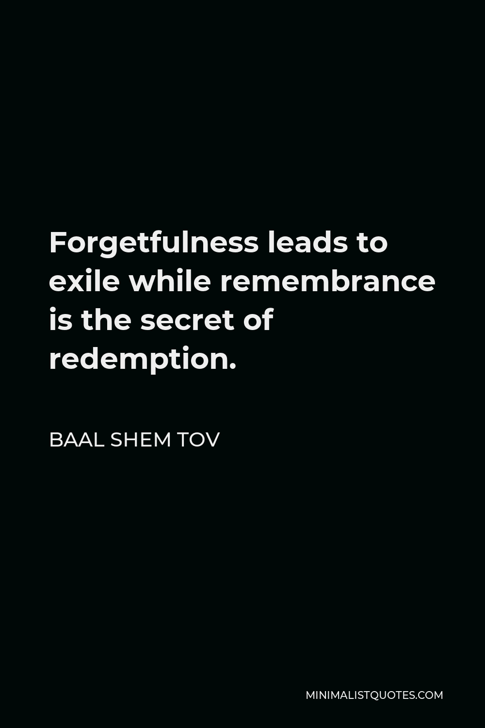 Baal Shem Tov Quote: Thou Shalt Love Thy Neighbor As Thyself." Why ...