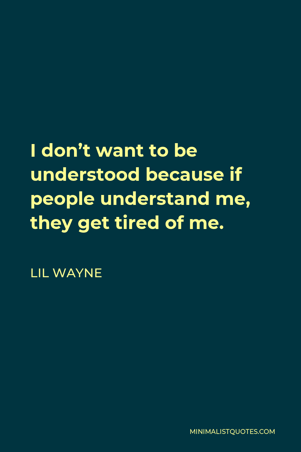 Lil Wayne Quote: “I have no stress, because I am the best.”