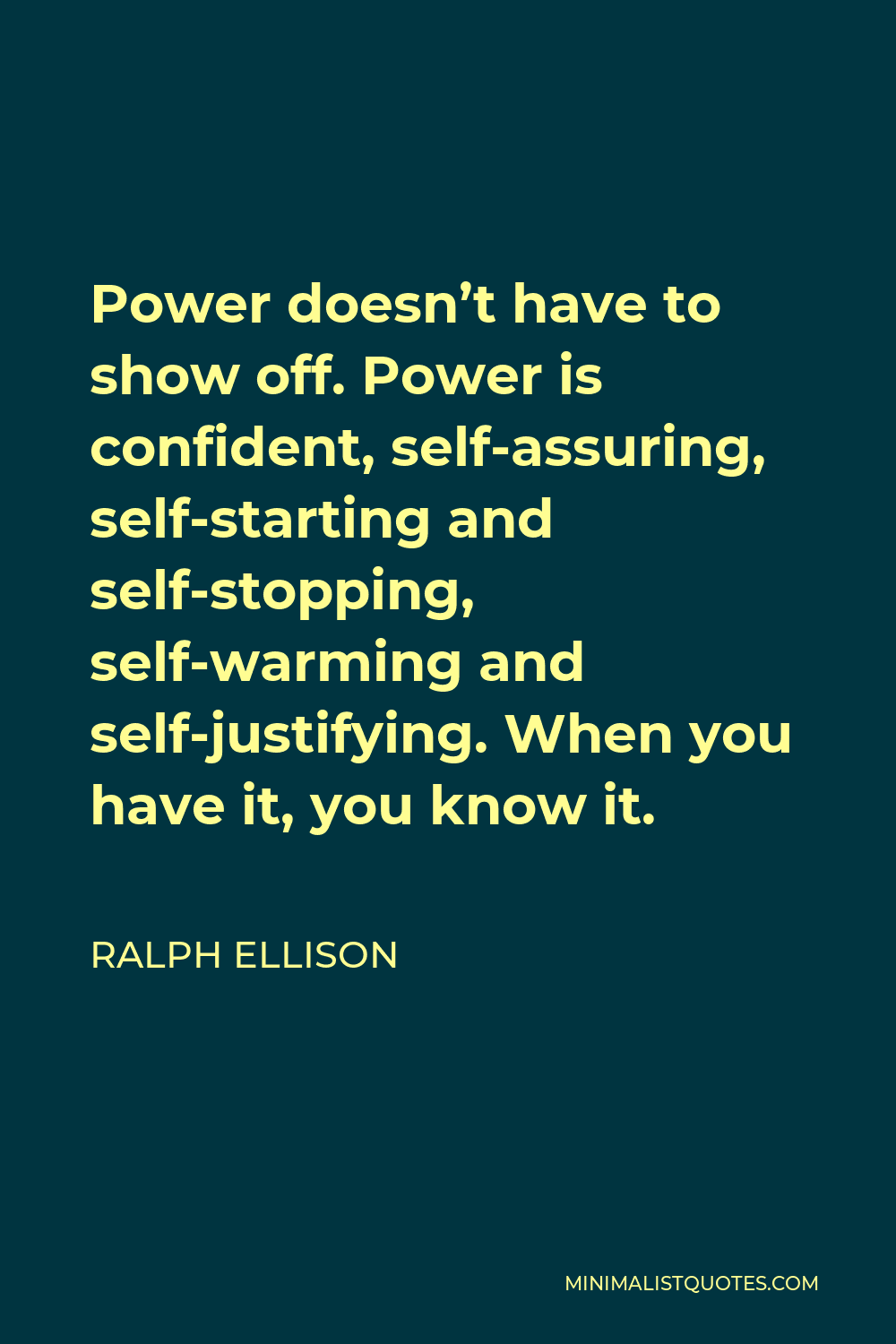 Ralph Ellison Quote: “I blundered into writing.”