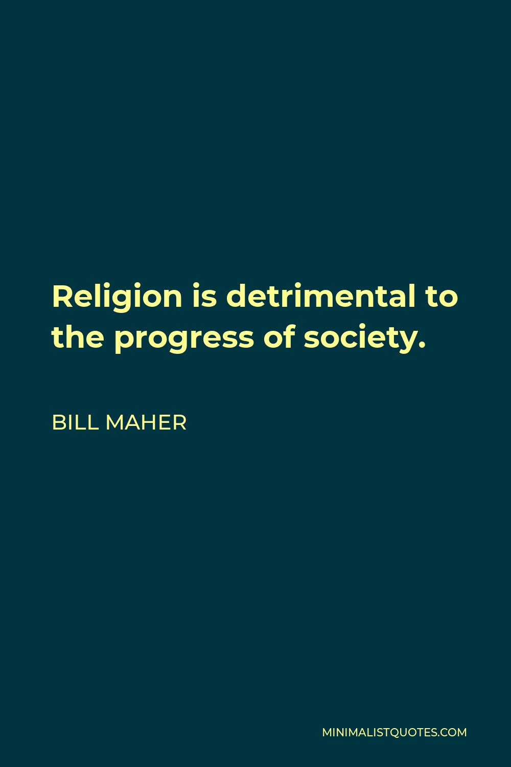 bill maher religion quotes