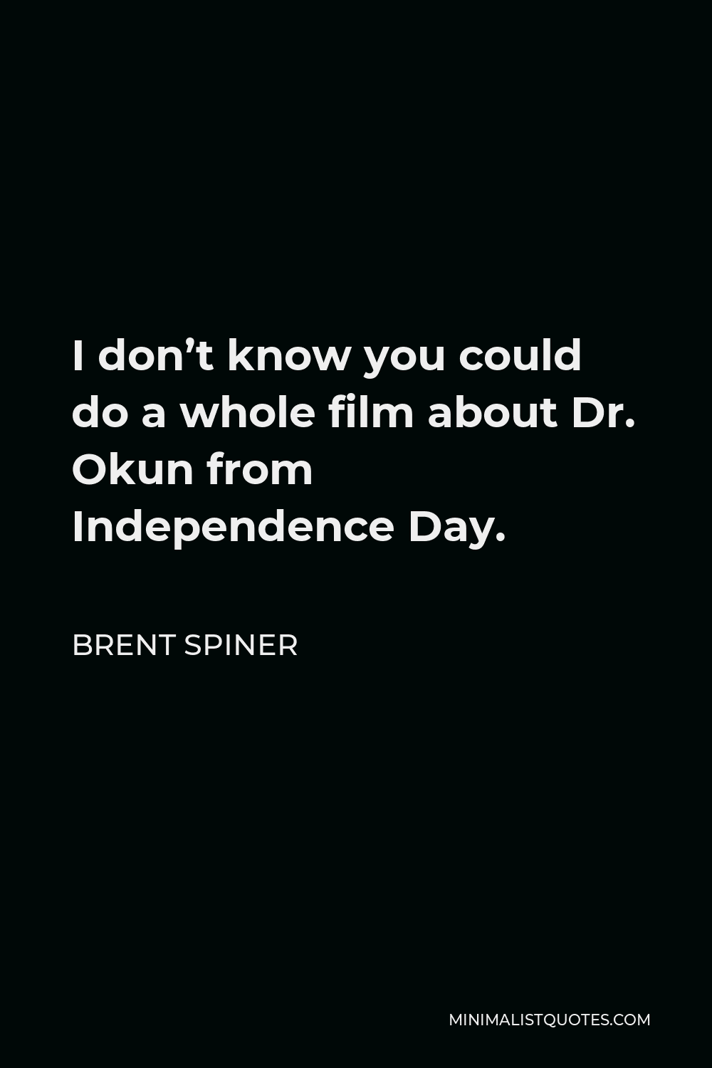 independence day dr okun death