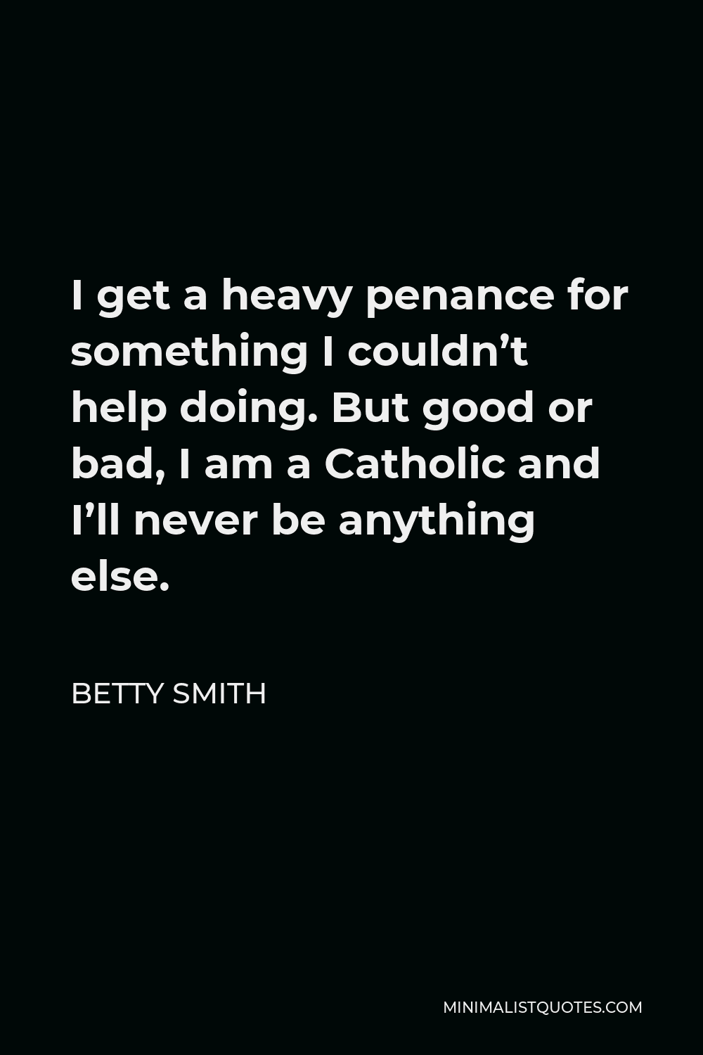 Penance Quotes Minimalist Quotes