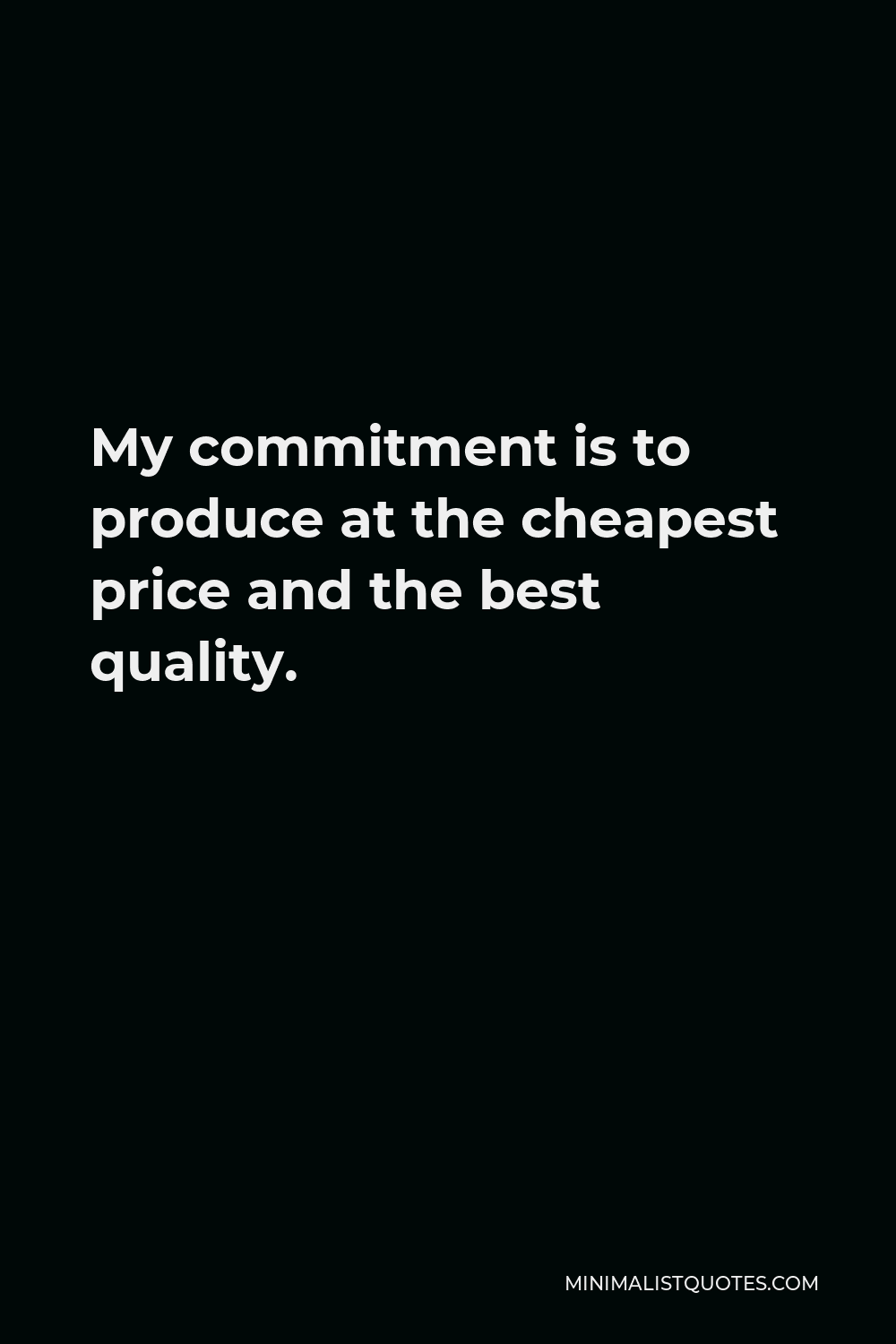 Commitment is my greatest quality image