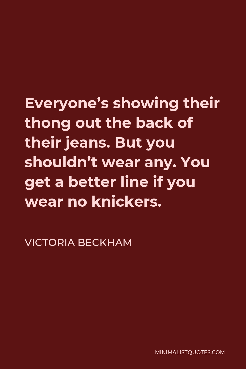 NO KNICKERS QUOTES –
