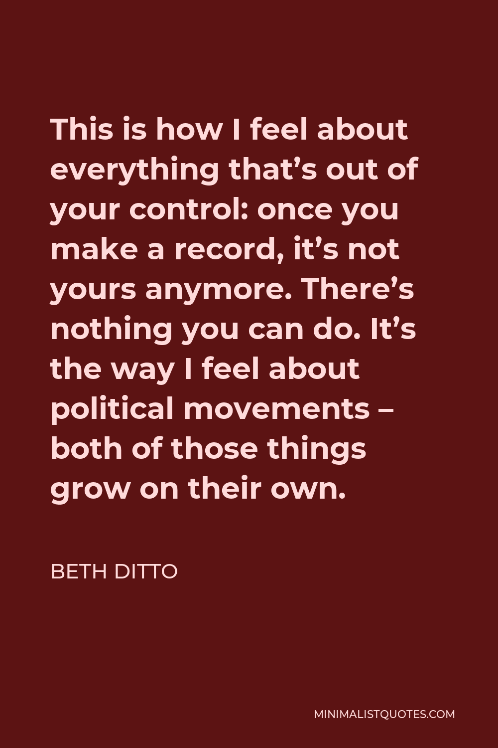 Beth Ditto Quote: “You know how people love to glamorize poverty