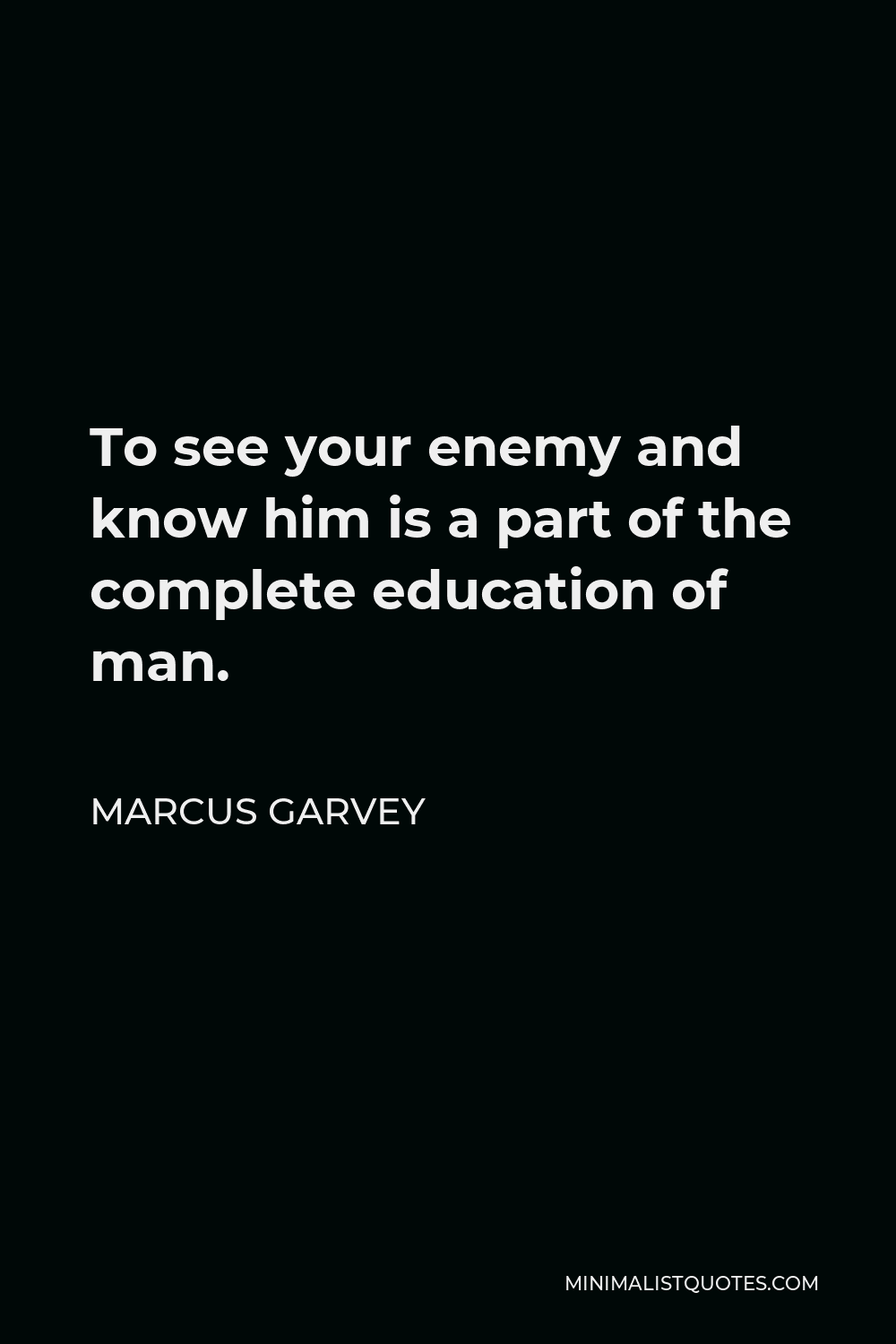 marcus garvey education quotes