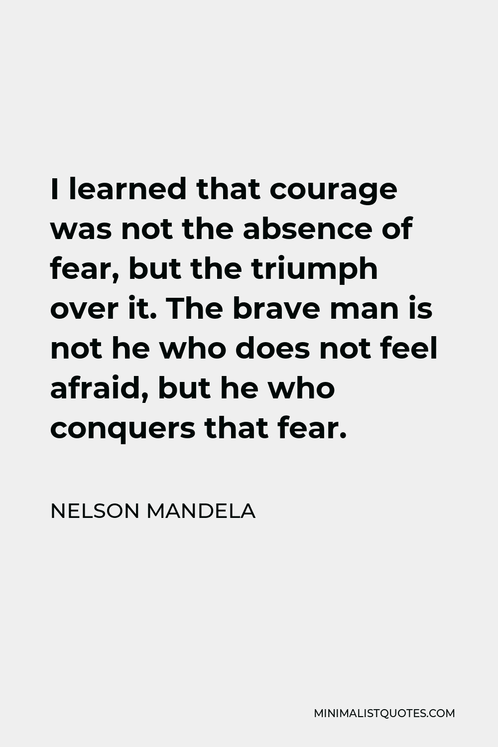 nelson mandela quotes on courage