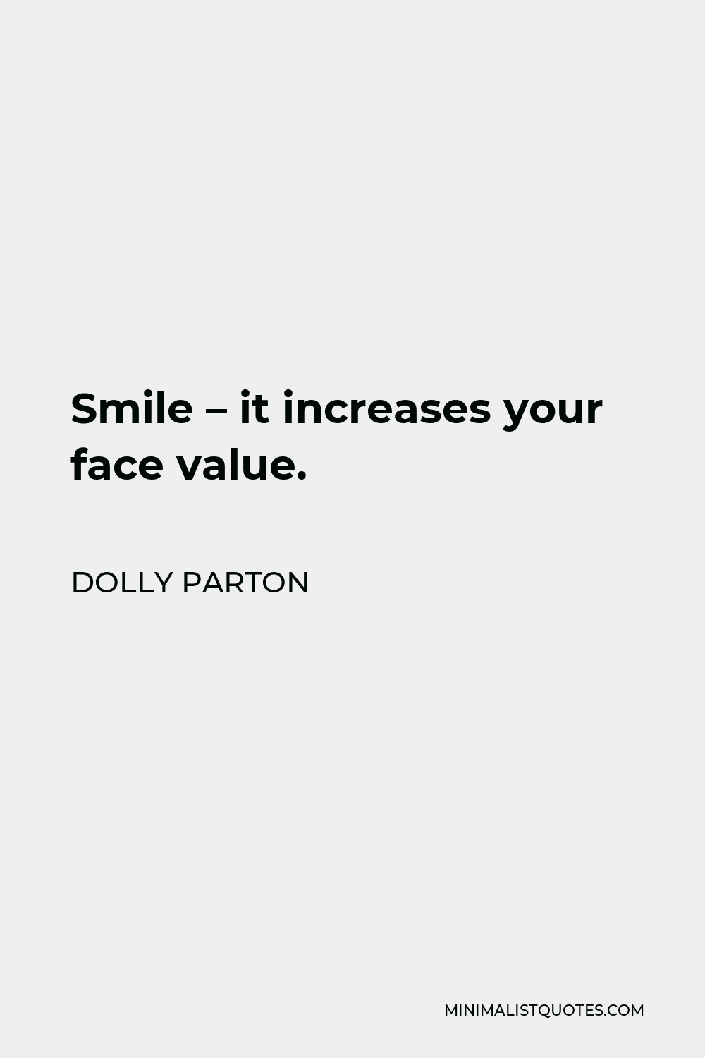 smile it enhances your face value