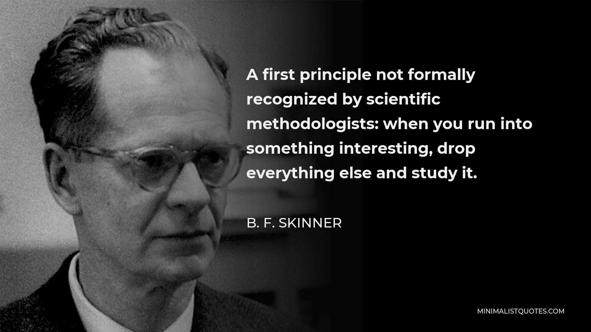 b-f-skinner-quote-a-first-principle-not-formally-recognized-by