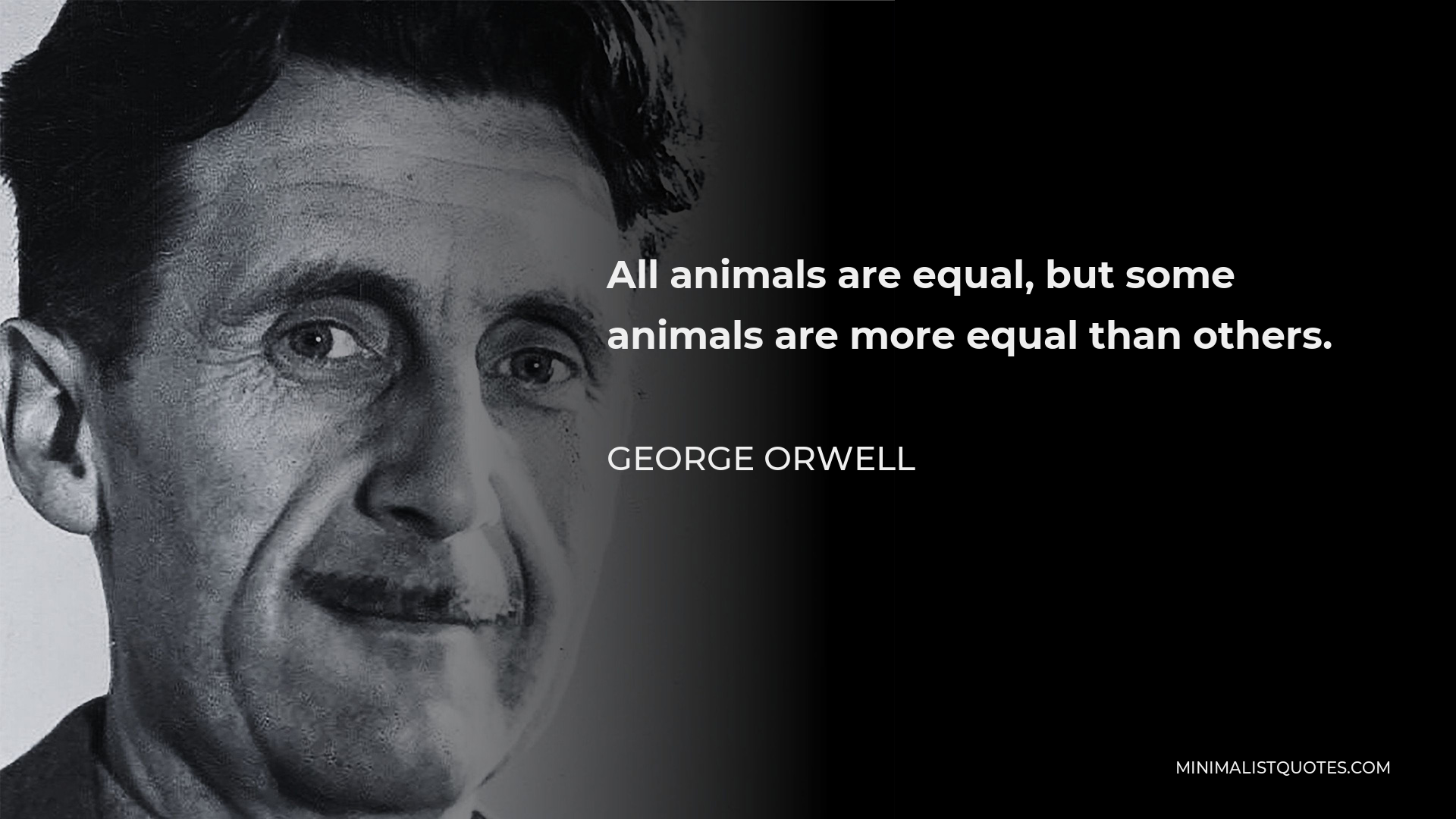 all-animals-are-equal-but-some-are-more-equal-than-others-george