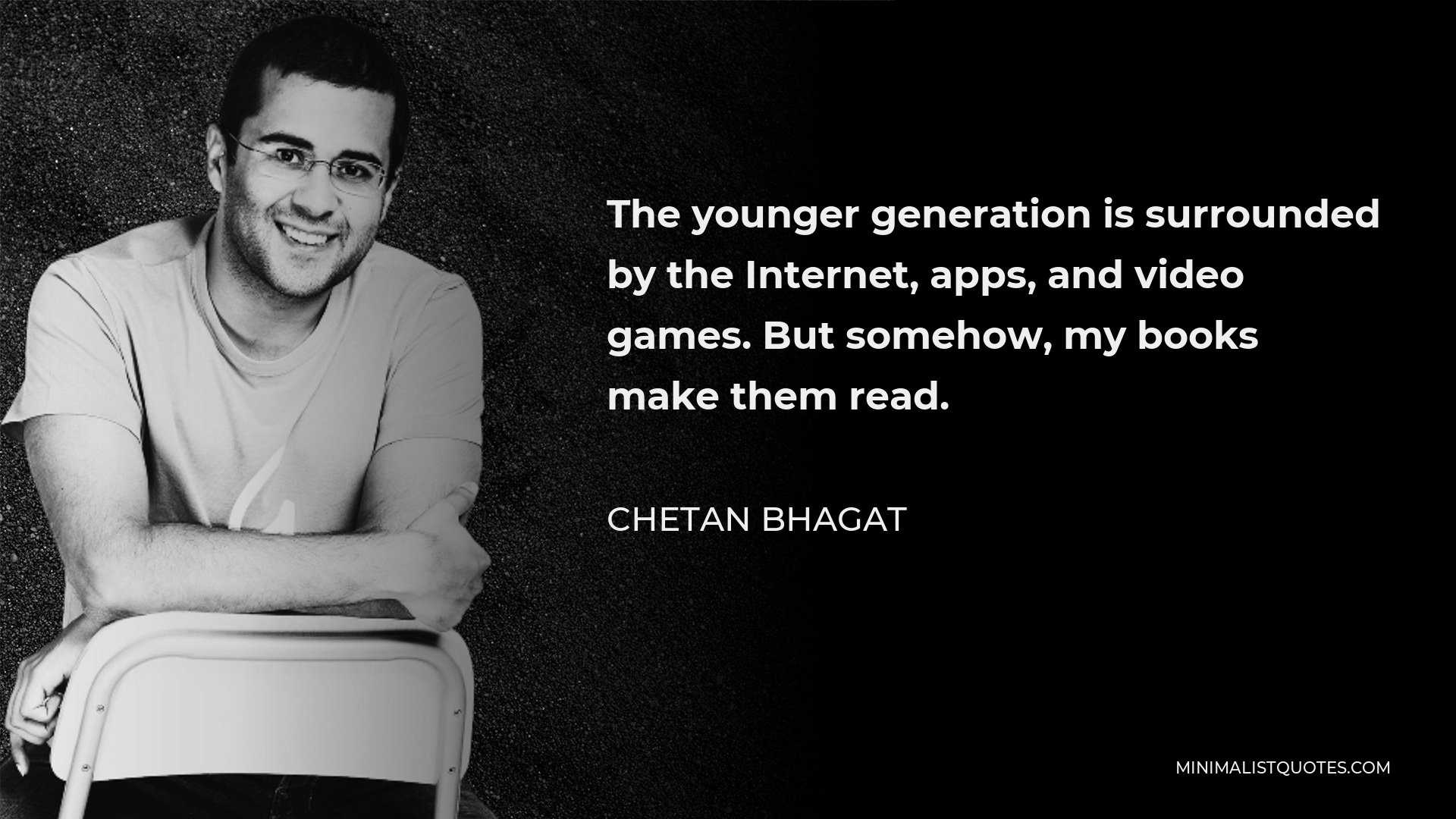 chetan-bhagat-quote-the-younger-generation-is-surrounded-by-the