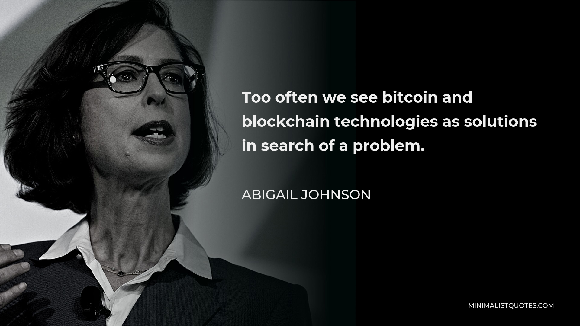 abigail johnson bitcoin