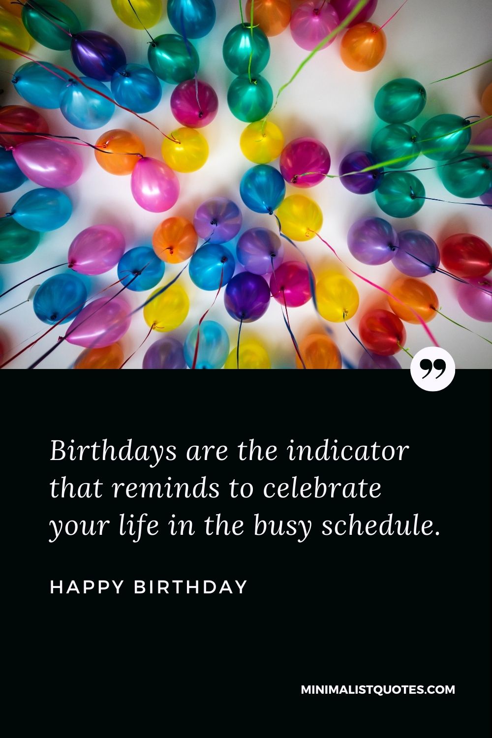 Happy Birthday Wishes - Birthdays are the indicator that reminds to celebrate your life in the busy schedule.