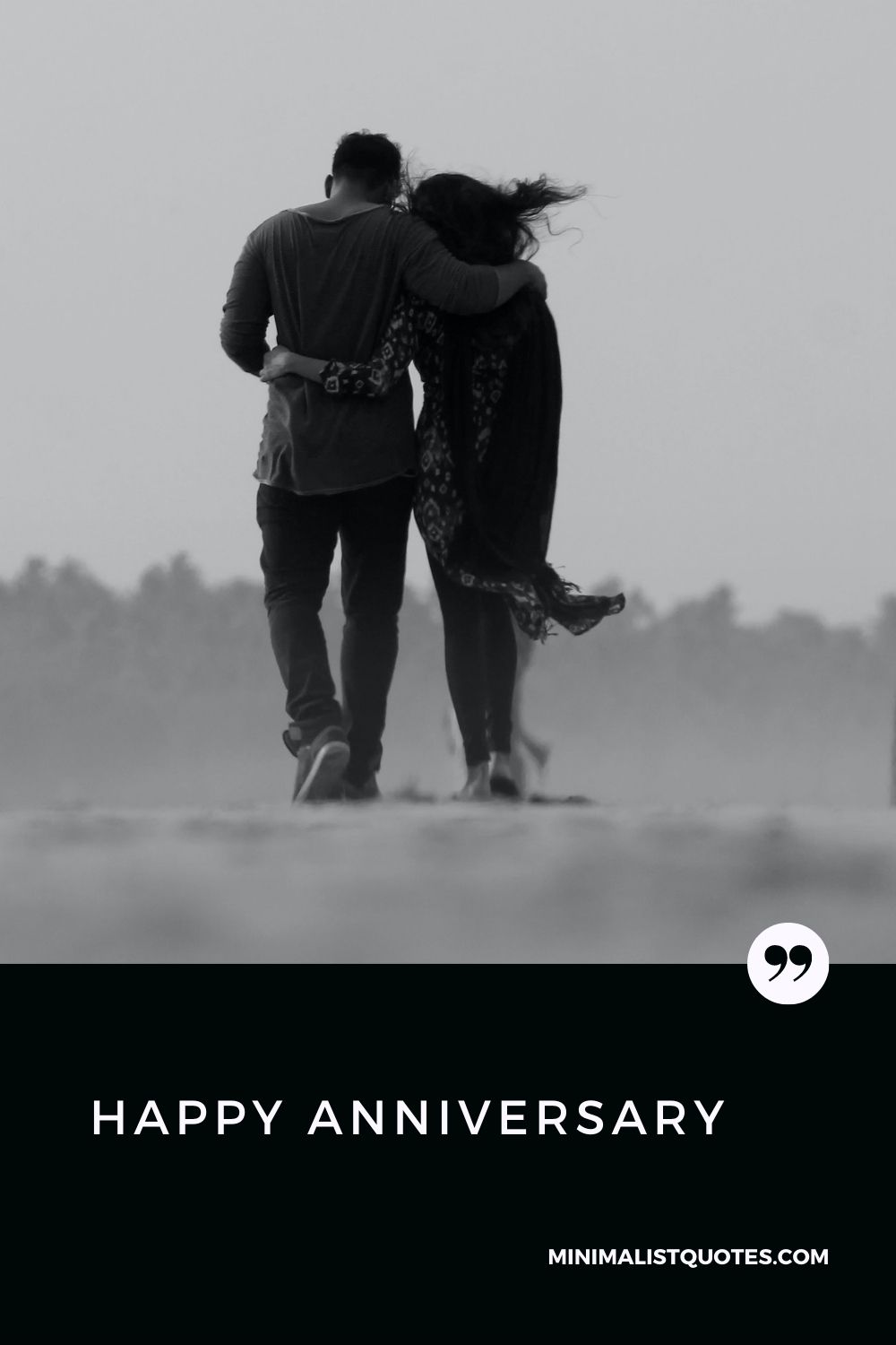 Happy Anniversary Wish & Card With Image: #couplewalk