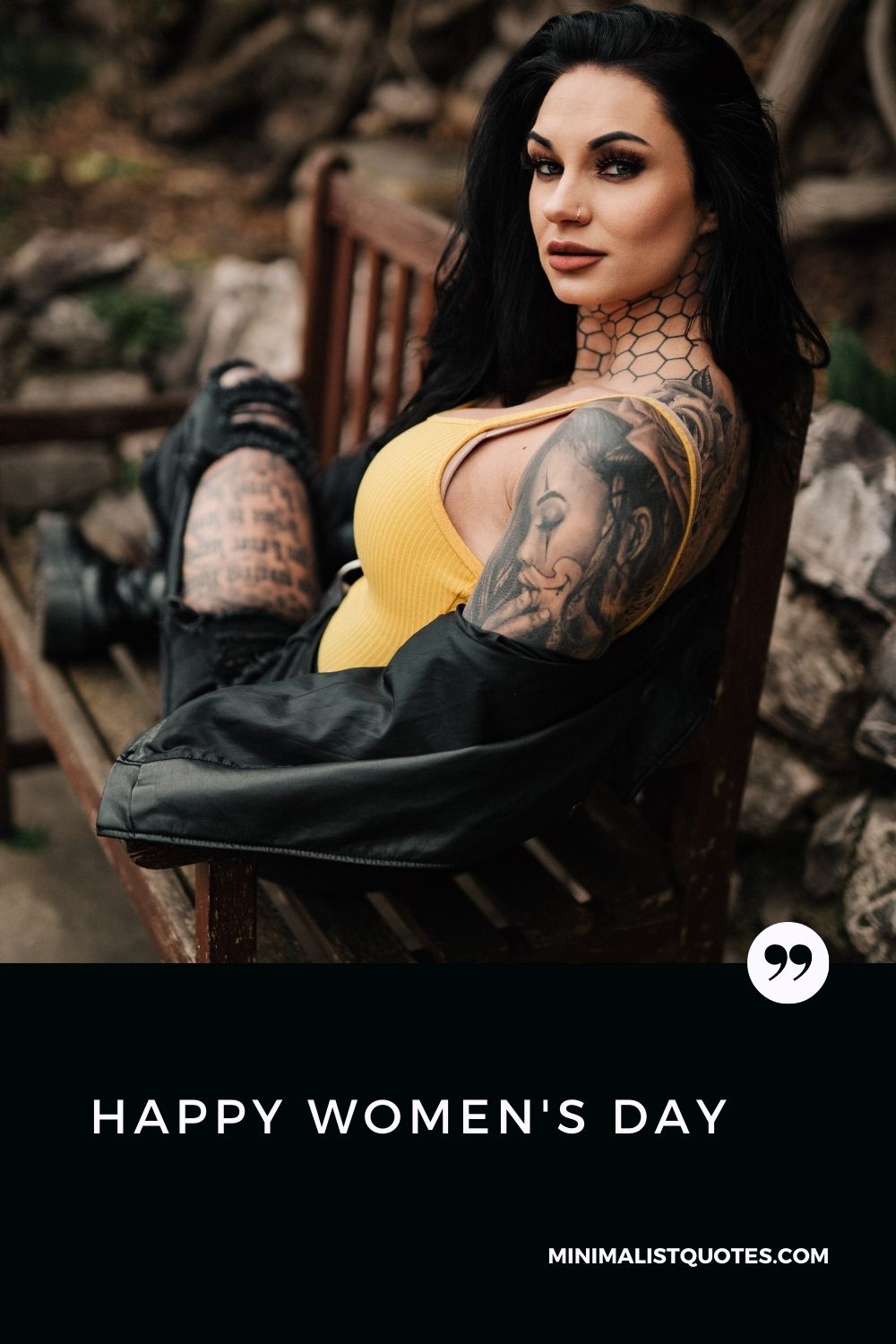 Happy Women's Day Wish & HD Poster Image: #stylishwoman