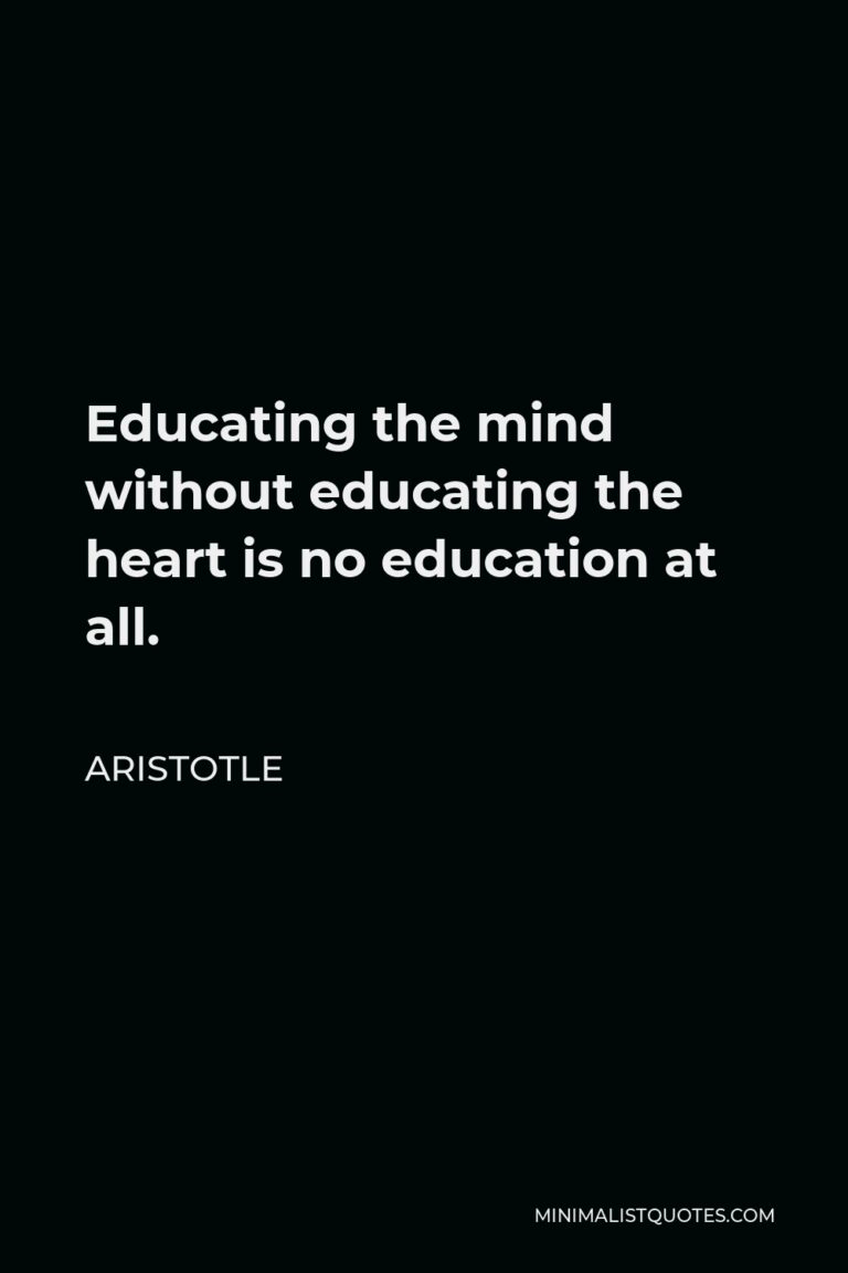 Aristotle Quote: Give me a child until he is 7 and I will show you the man.