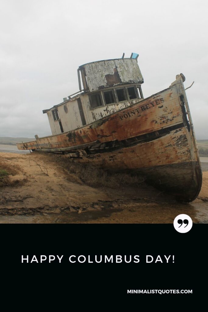 Happy Columbus Day wish: #ship image