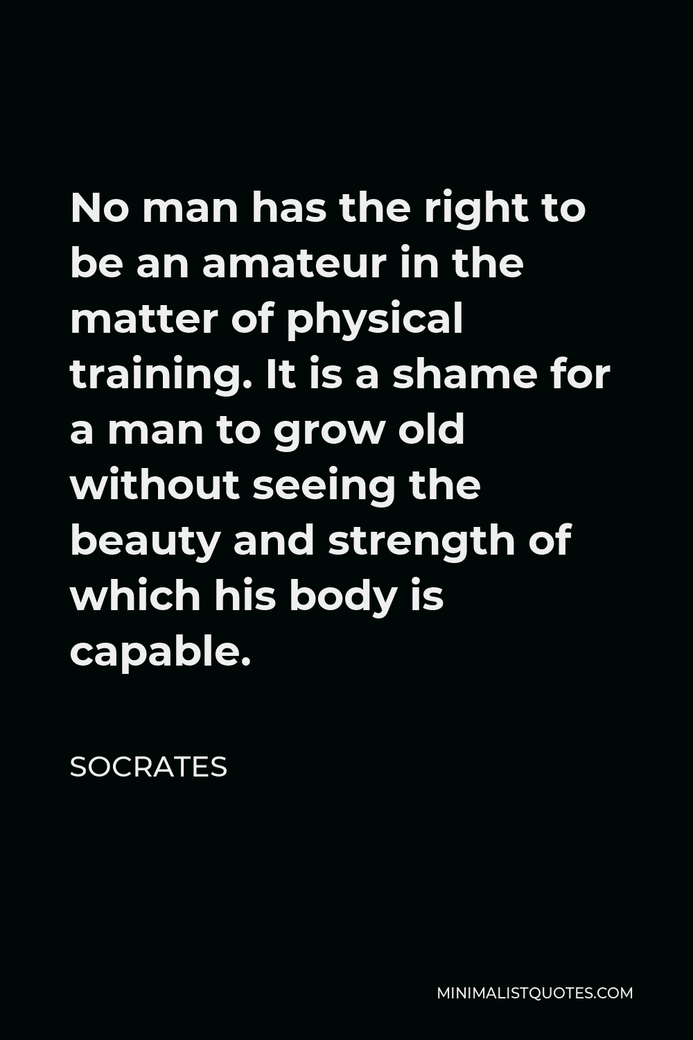 socrates quotes on fitness