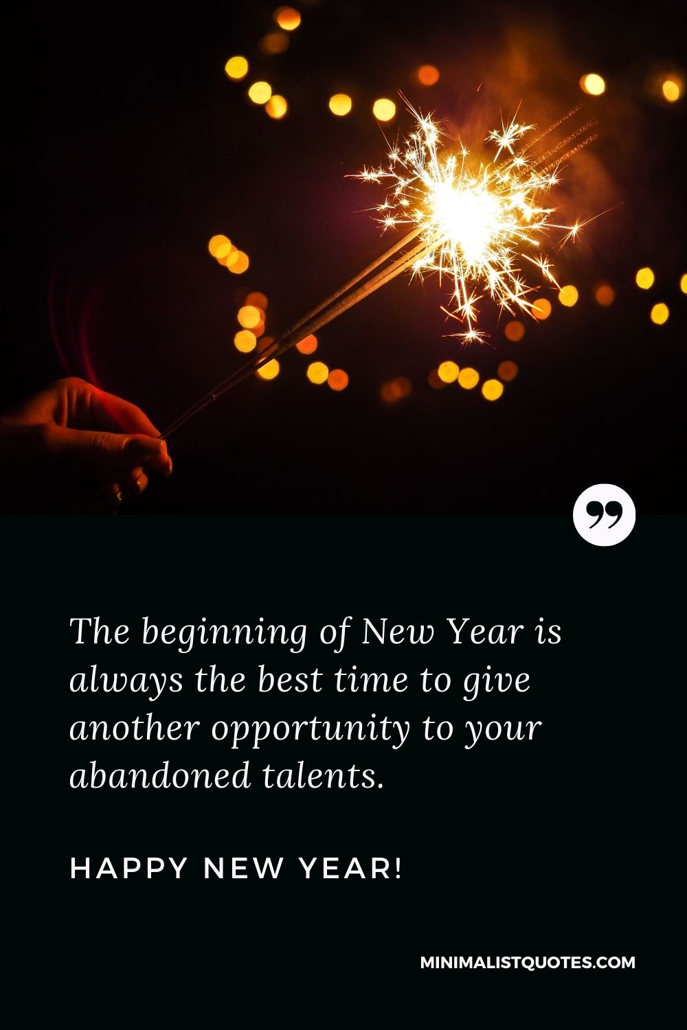 The beginning of New Year is always the best time to give another ...