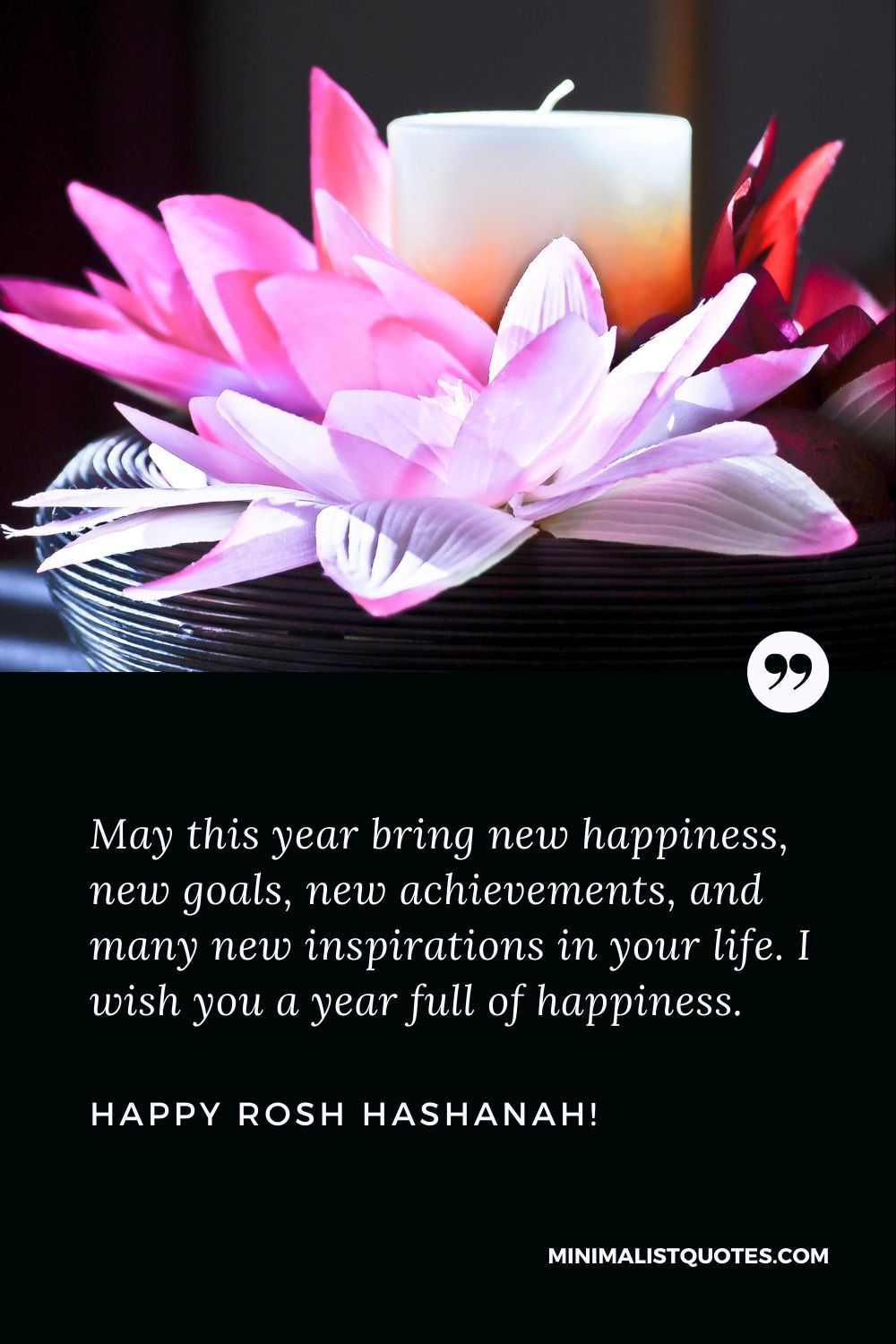 May This Year Bring New Happiness New Goals New Achievements And Many New Inspirations In Your Life I Wish You A Year Full Of Happiness Happy Rosh Hashanah
