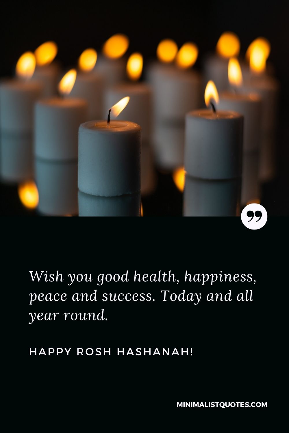 Wish You Good Health Happiness Peace And Success Today And All Year Round Happy Rosh Hashanah