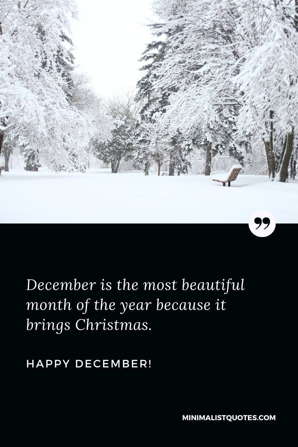 December is the most beautiful month of the year because it brings ...