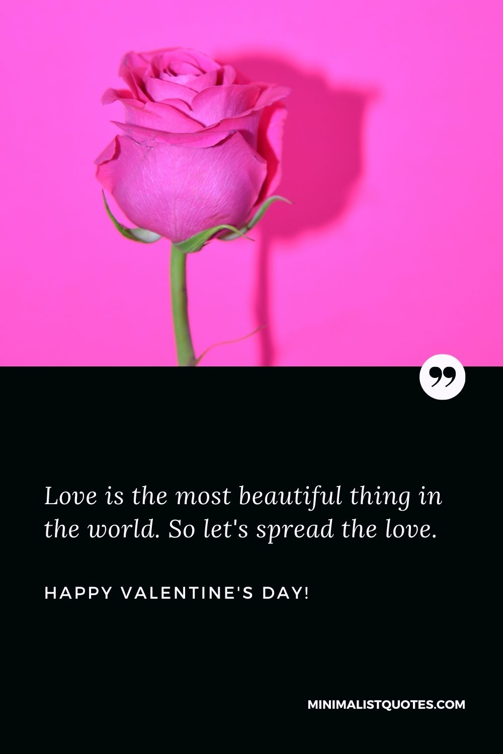 Love is the most beautiful thing in the world. So let's spread the ...