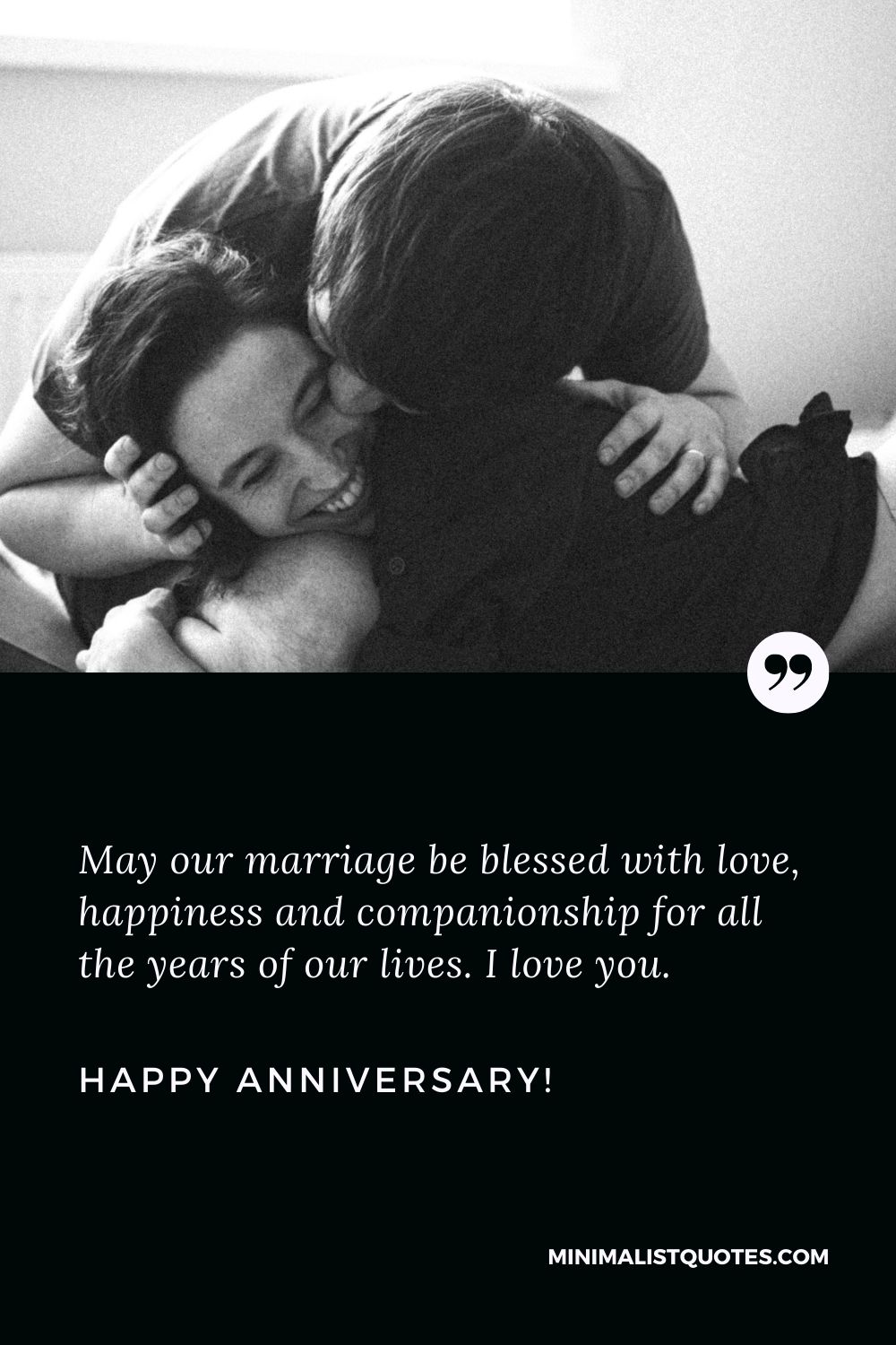 May our marriage be blessed with love, happiness and companionship ...