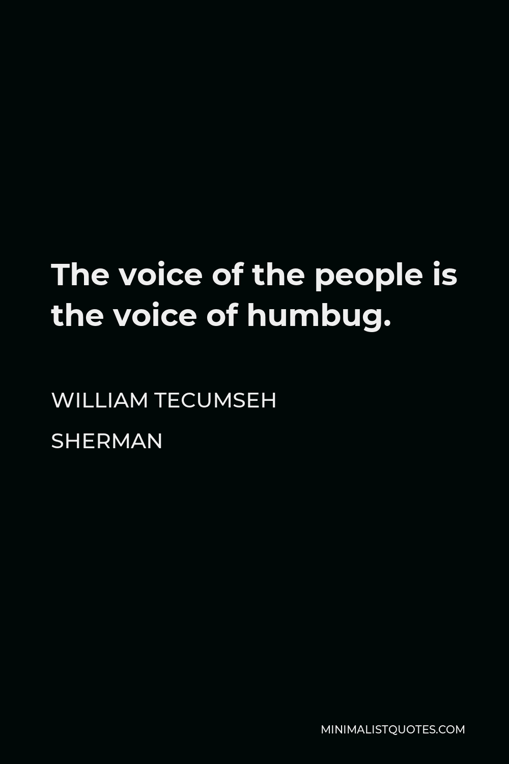 Humbug Quotes Minimalist Quotes
