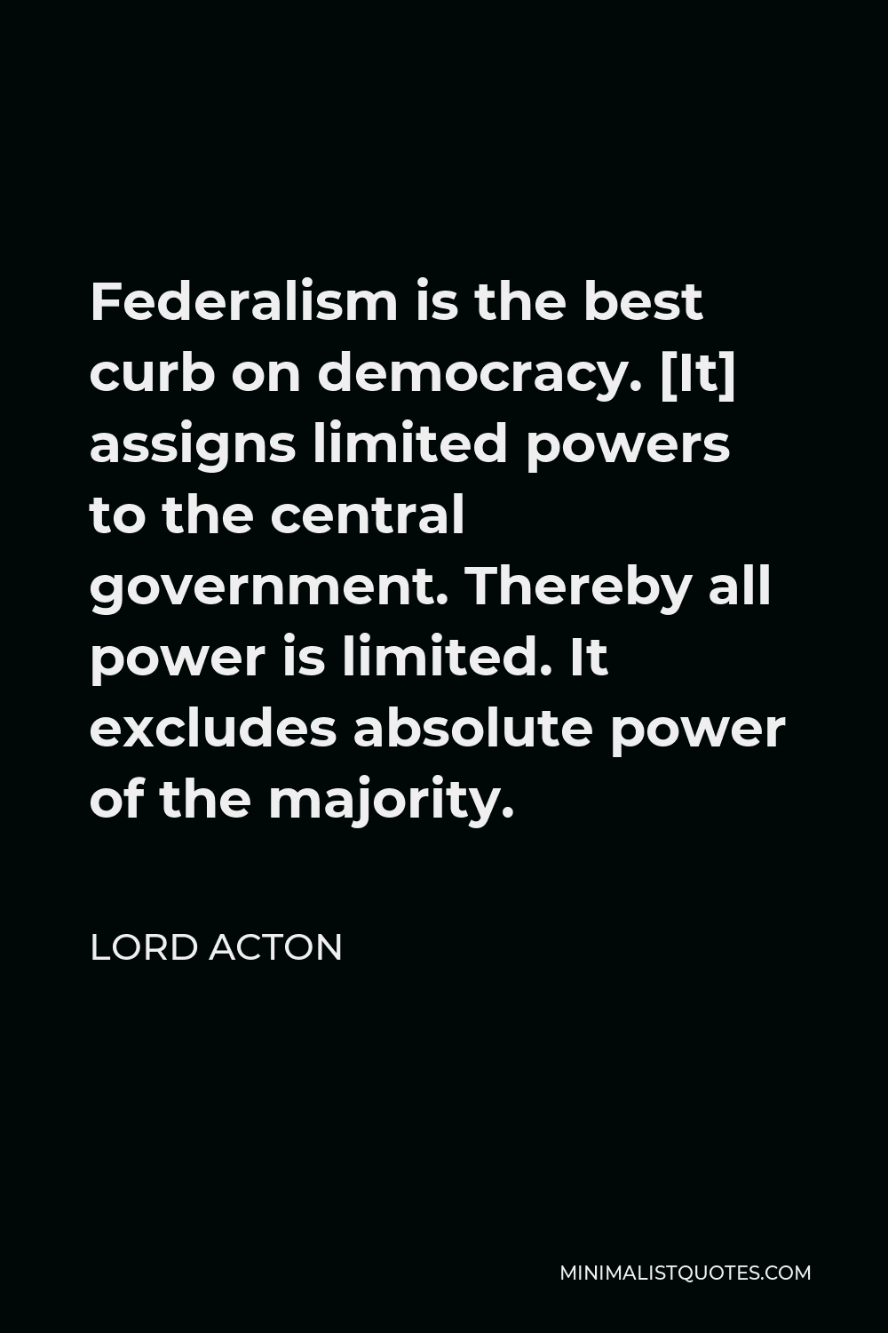 Federalism Quotes Minimalist Quotes