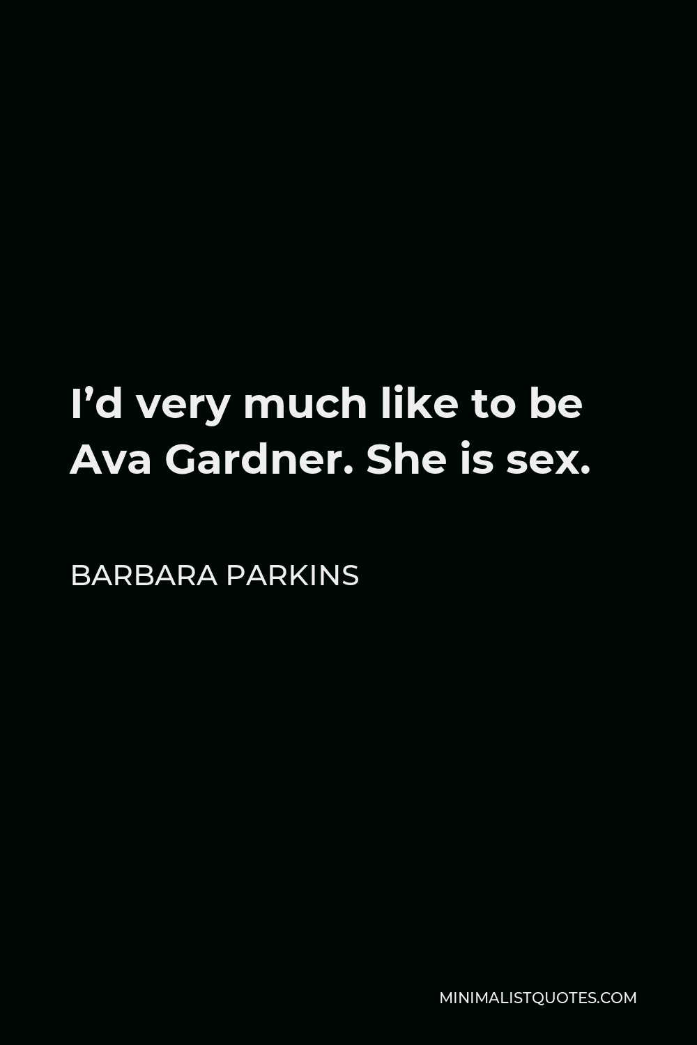 Barbara Parkins Quotes Minimalist Quotes