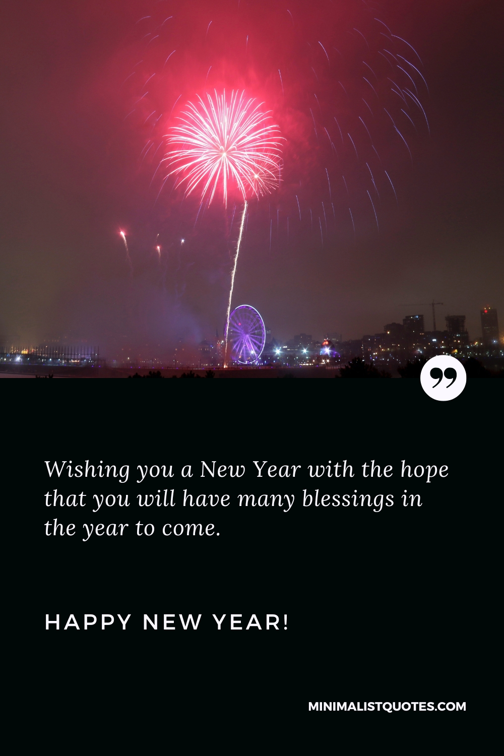 words to wish a happy new year