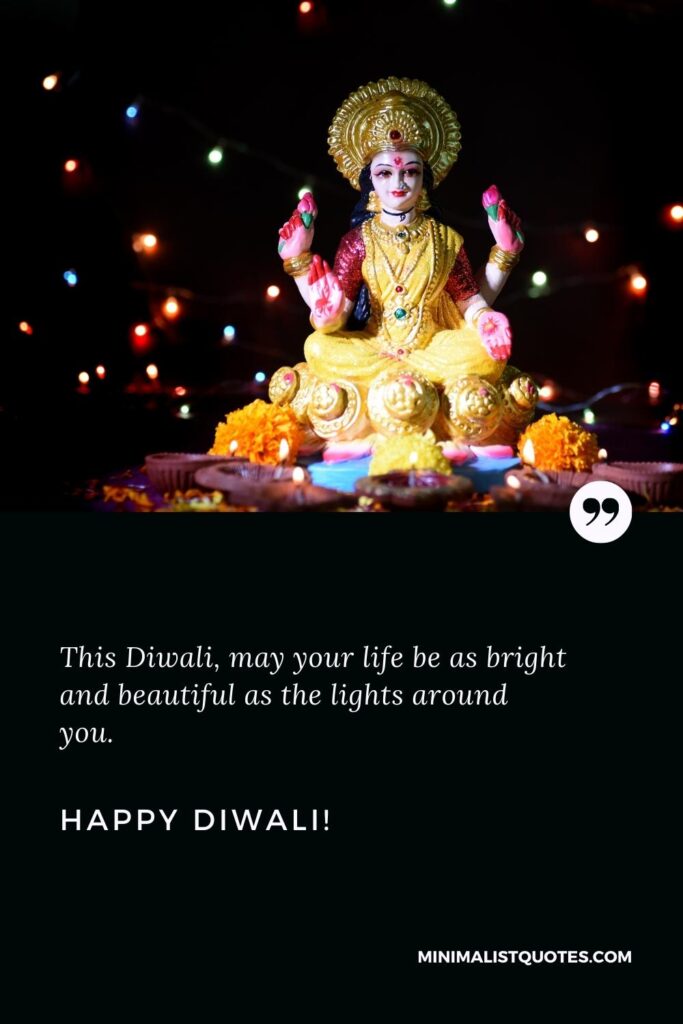 Happy Diwali Images: This Diwali, may your life be as bright and beautiful as the lights around you. Happy Diwali!